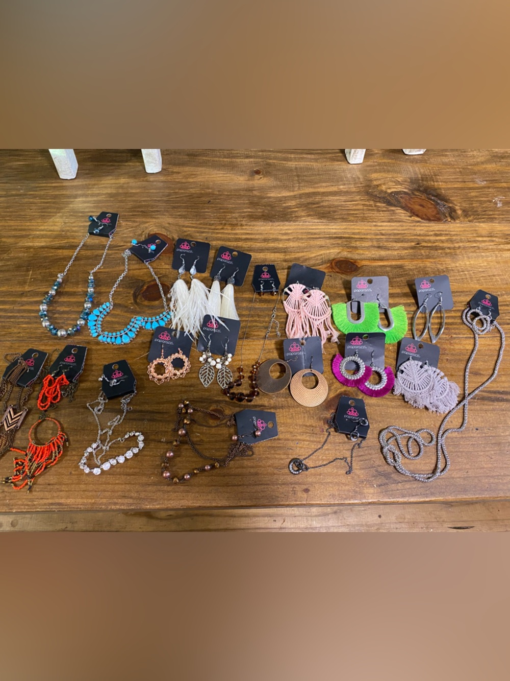 Paparazzi Assorted Womens Fashion Earrings and Necklaces